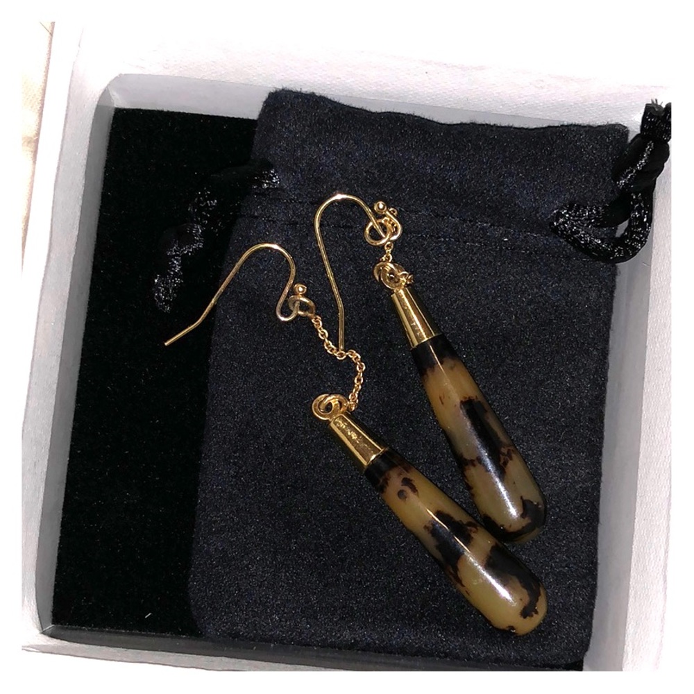 Tortoise earring set